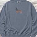 Boykin Spaniel Vintage USA Sweatshirt - Blue Jean