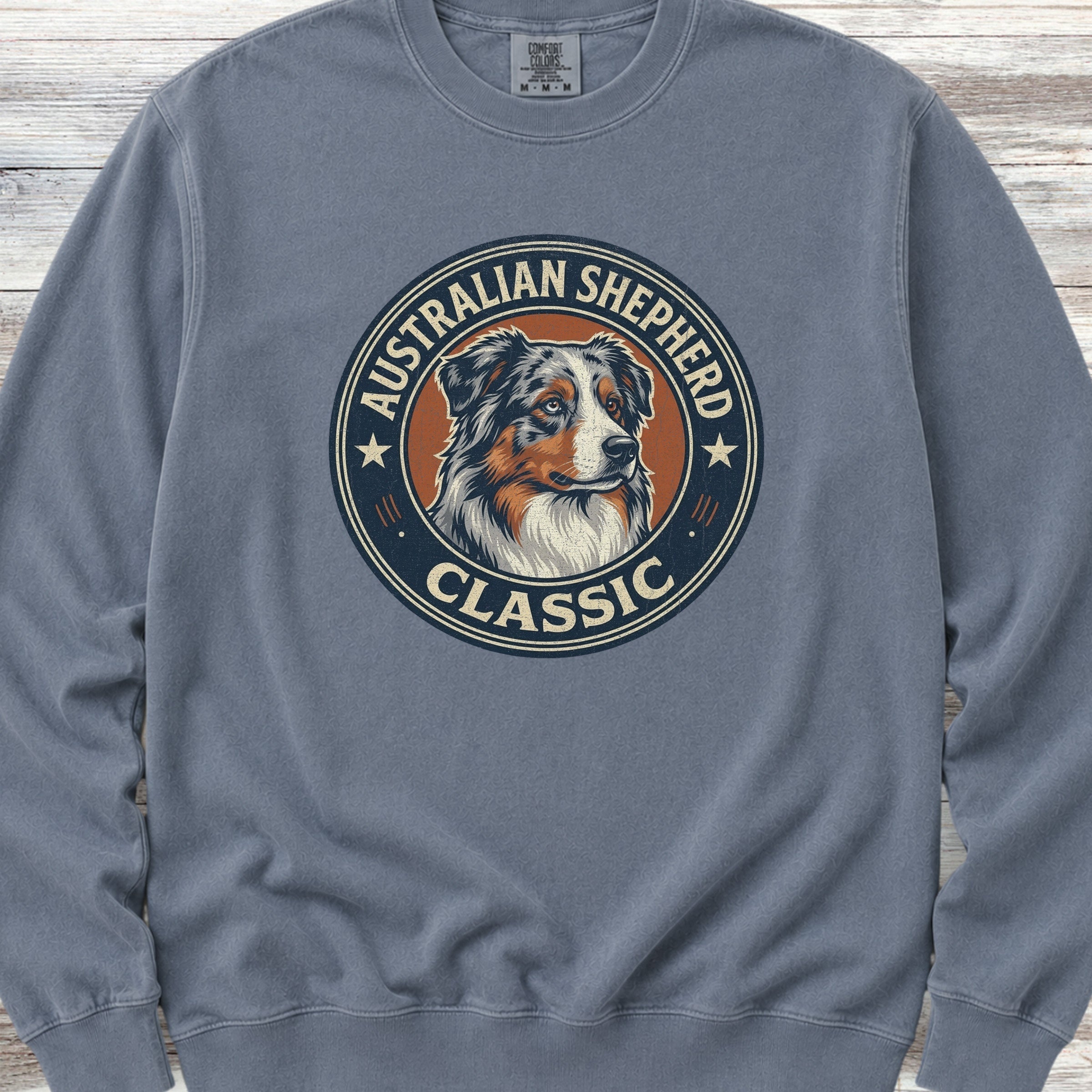 Australian Shepherd Classic Sweatshirt - Blue Jean