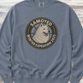 Samoyed Winter Expedition 2025 Sweatshirt - Blue Jean