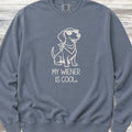 Dachshund Cool Wiener Sweatshirt - Blue Jean