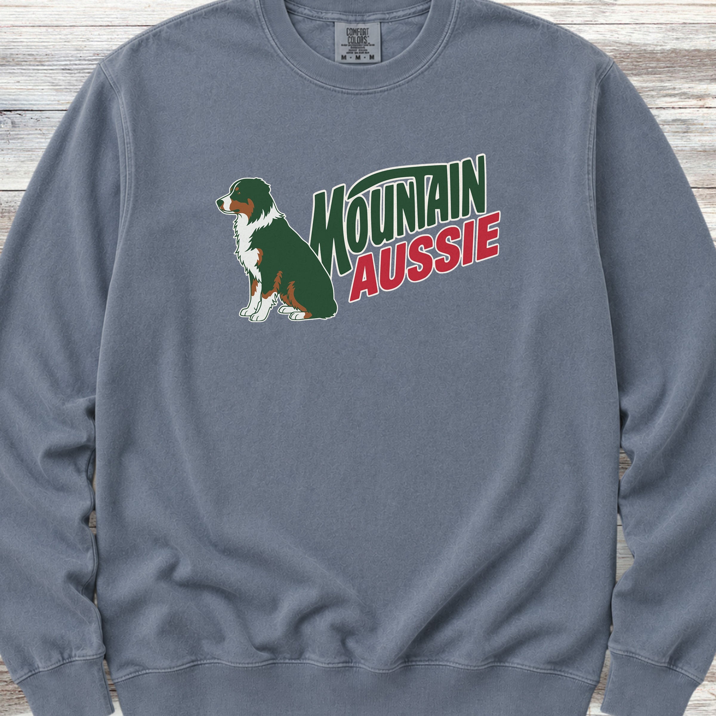 Australian Mountain Dog Sweatshirt - Blue Jean