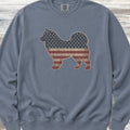 Alaskan Malamute Vintage USA Sweatshirt - Blue Jean