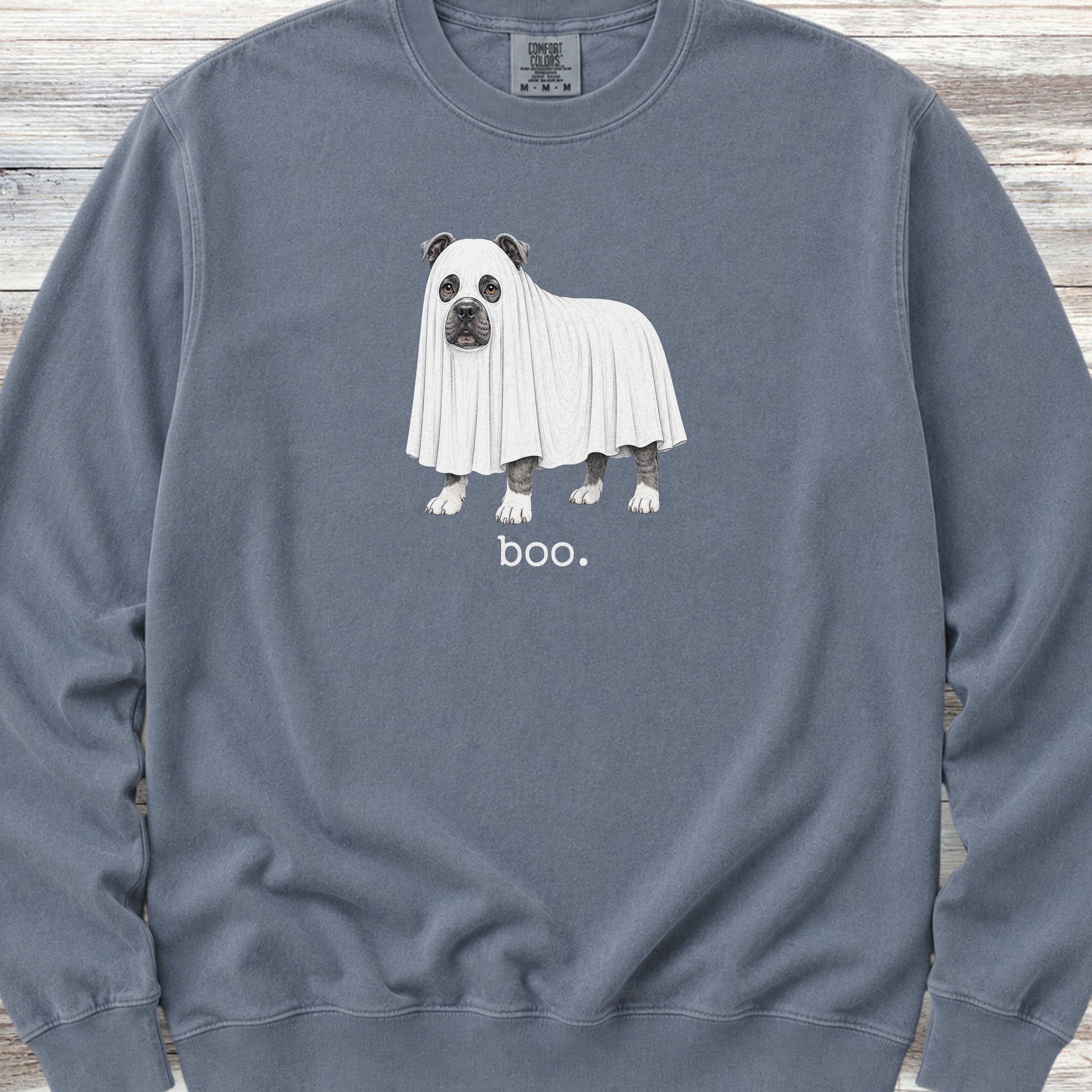 American Bully Boo Sweatshirt - Blue Jean