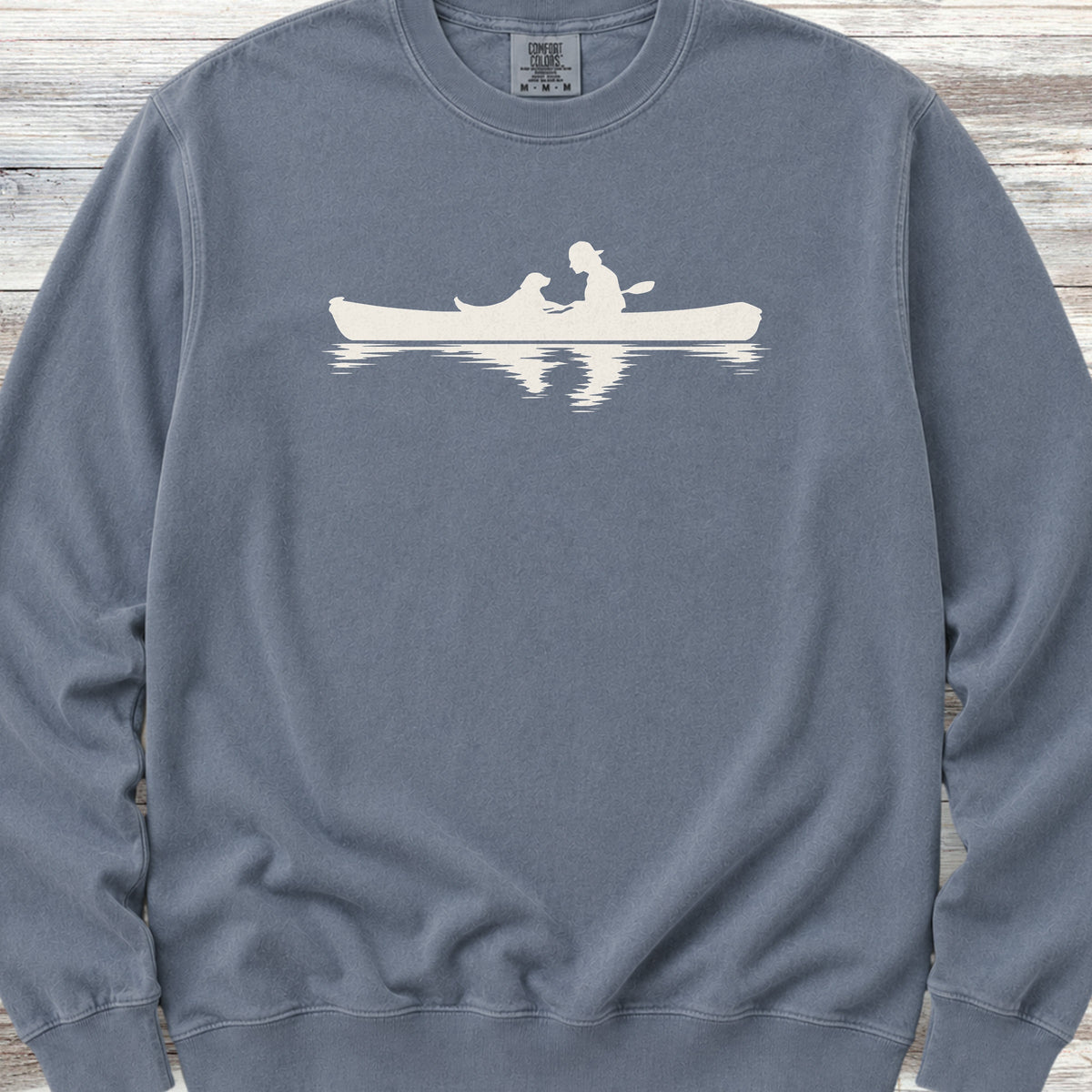 Lake View Sweatshirt - Blue Jean