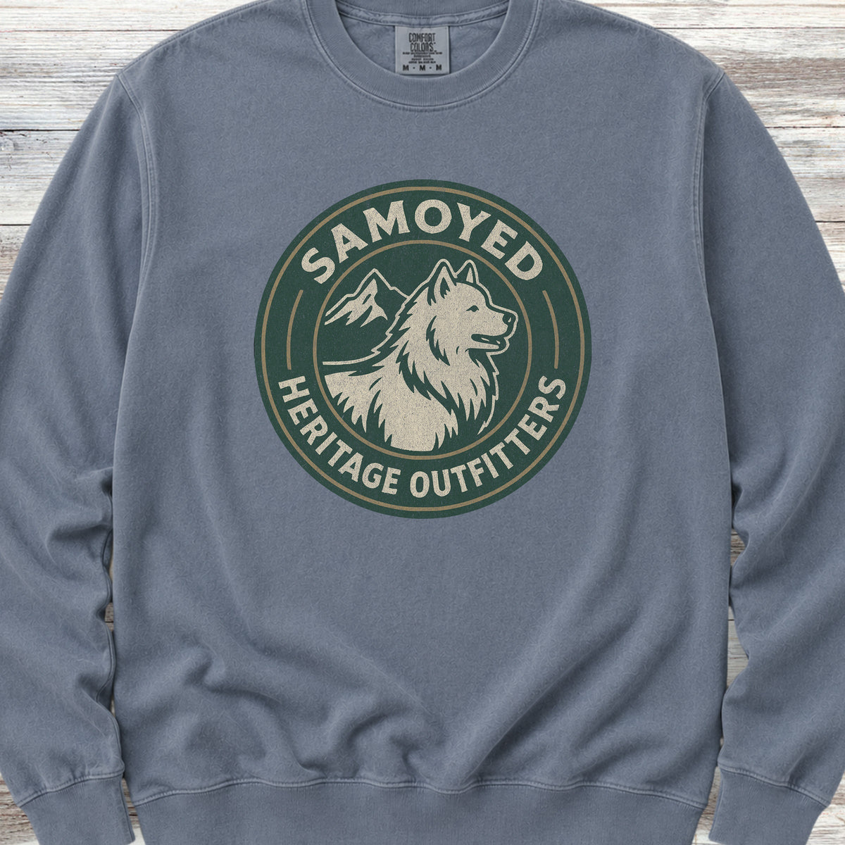 Samoyed Heritage Outfitters Sweatshirt - Blue Jean