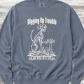 Digging Up Trouble Sweatshirt - Blue Jean