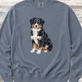Australian Shepherd Tri Watercolor Sweatshirt - Blue Jean