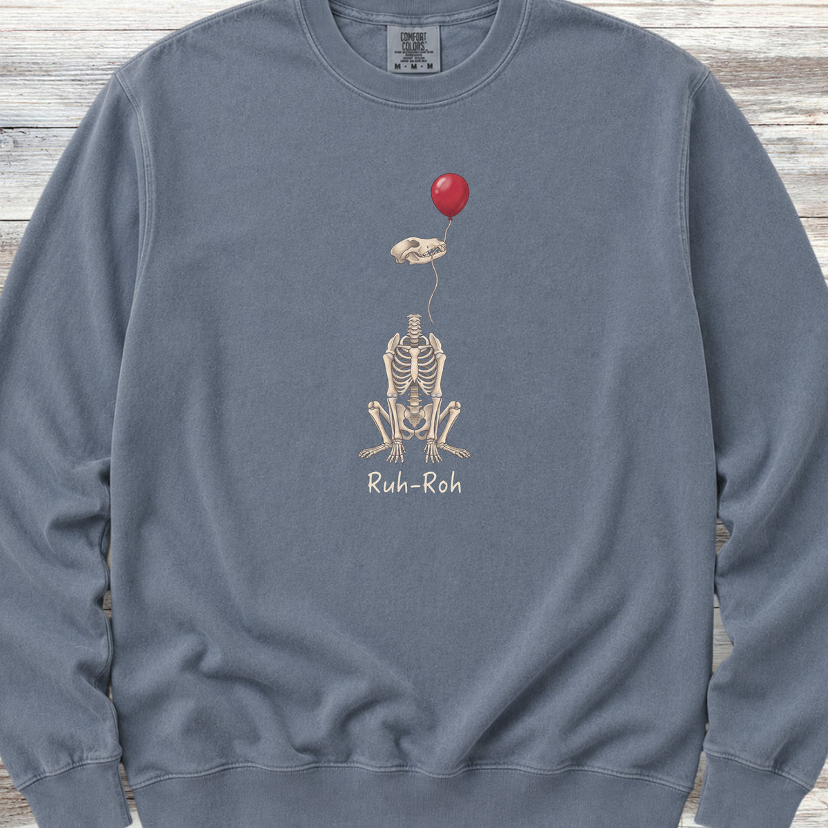Ruh-Roh Sweatshirt - Blue Jean