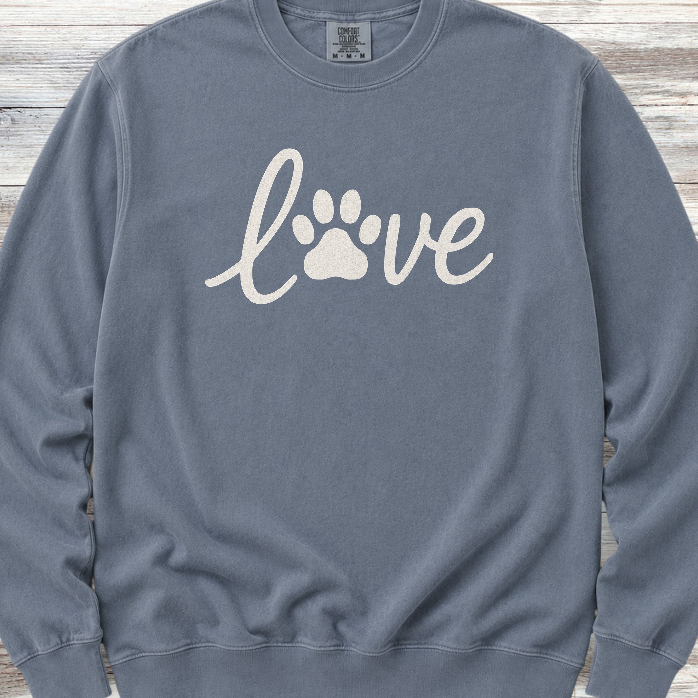 Simply Love Sweatshirt - Blue Jean