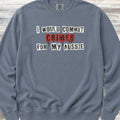 Australian Shepherd Crimes Sweatshirt - Blue Jean