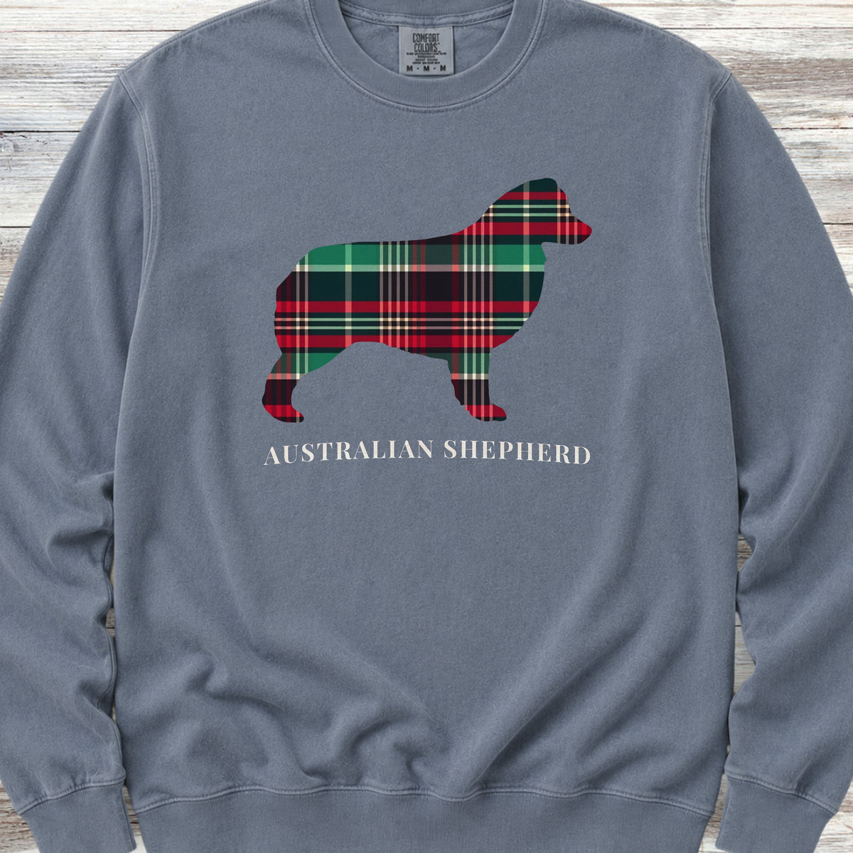 Australian Shepherd Winter 2025 Sweatshirt - Blue Jean