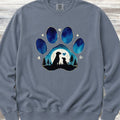 Love You to the Moon Sweatshirt - Blue Jean