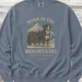 Swiss Mountain Dog Born Sweatshirt - Blue Jean