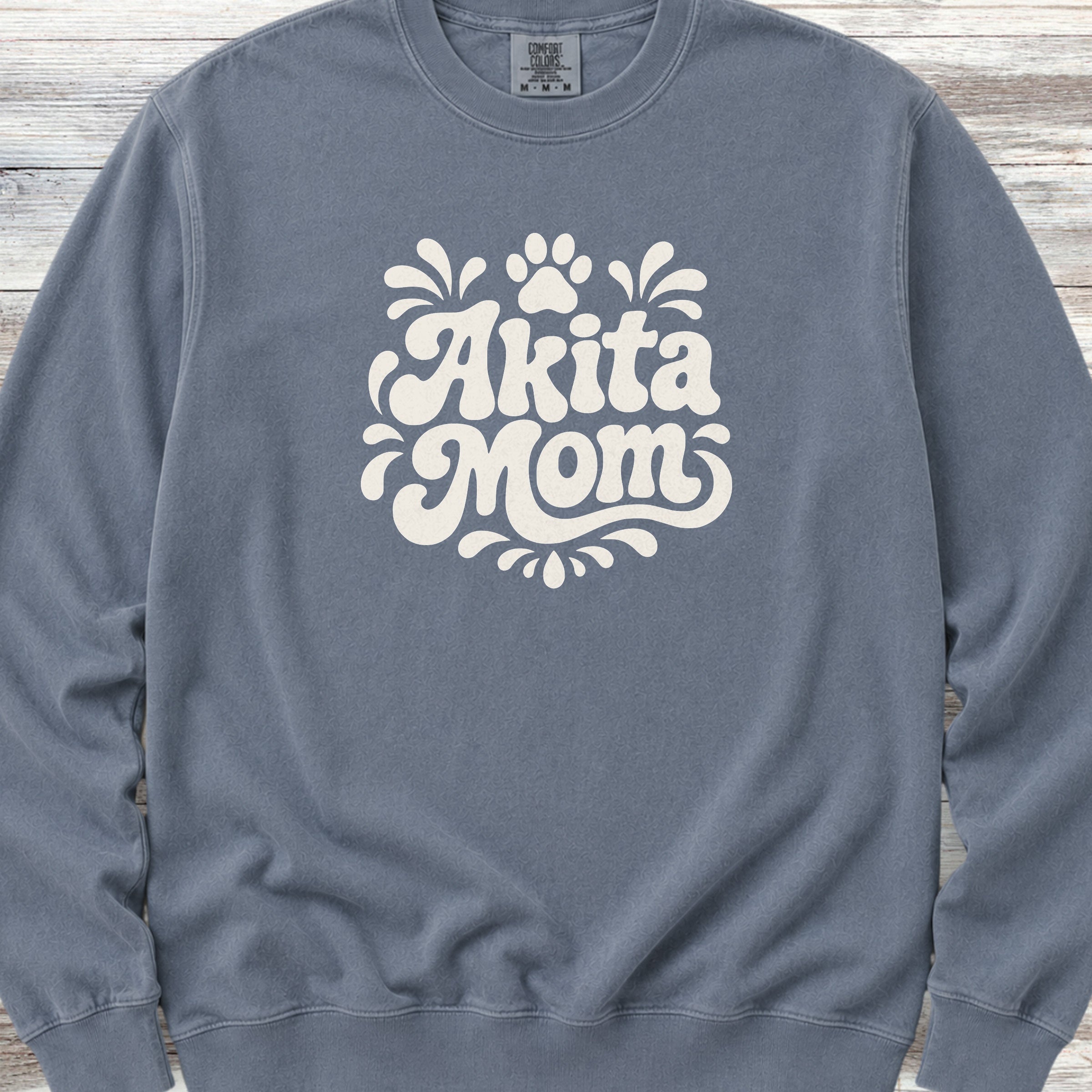 Akita Groovy Mom Sweatshirt - Blue Jean