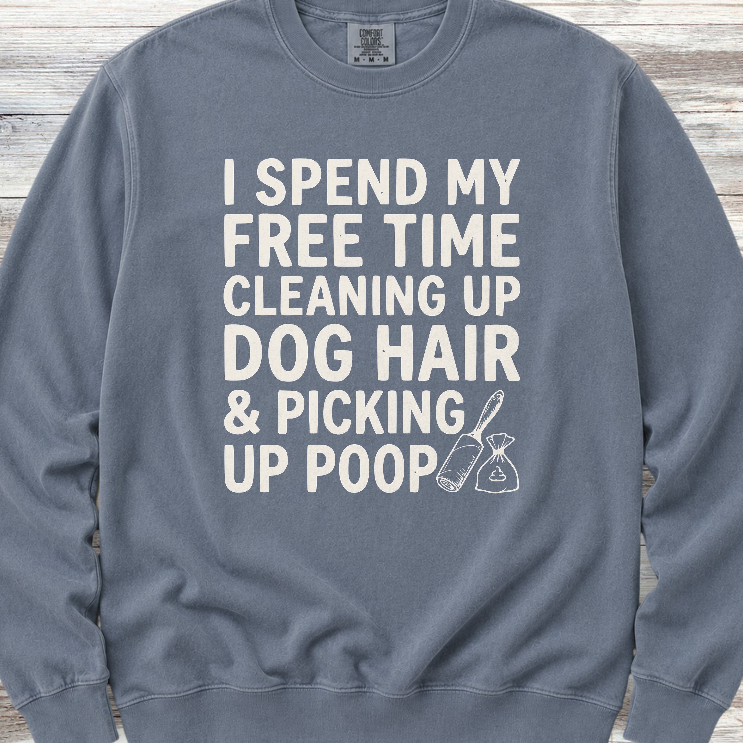 Free Time Sweatshirt - Blue Jean