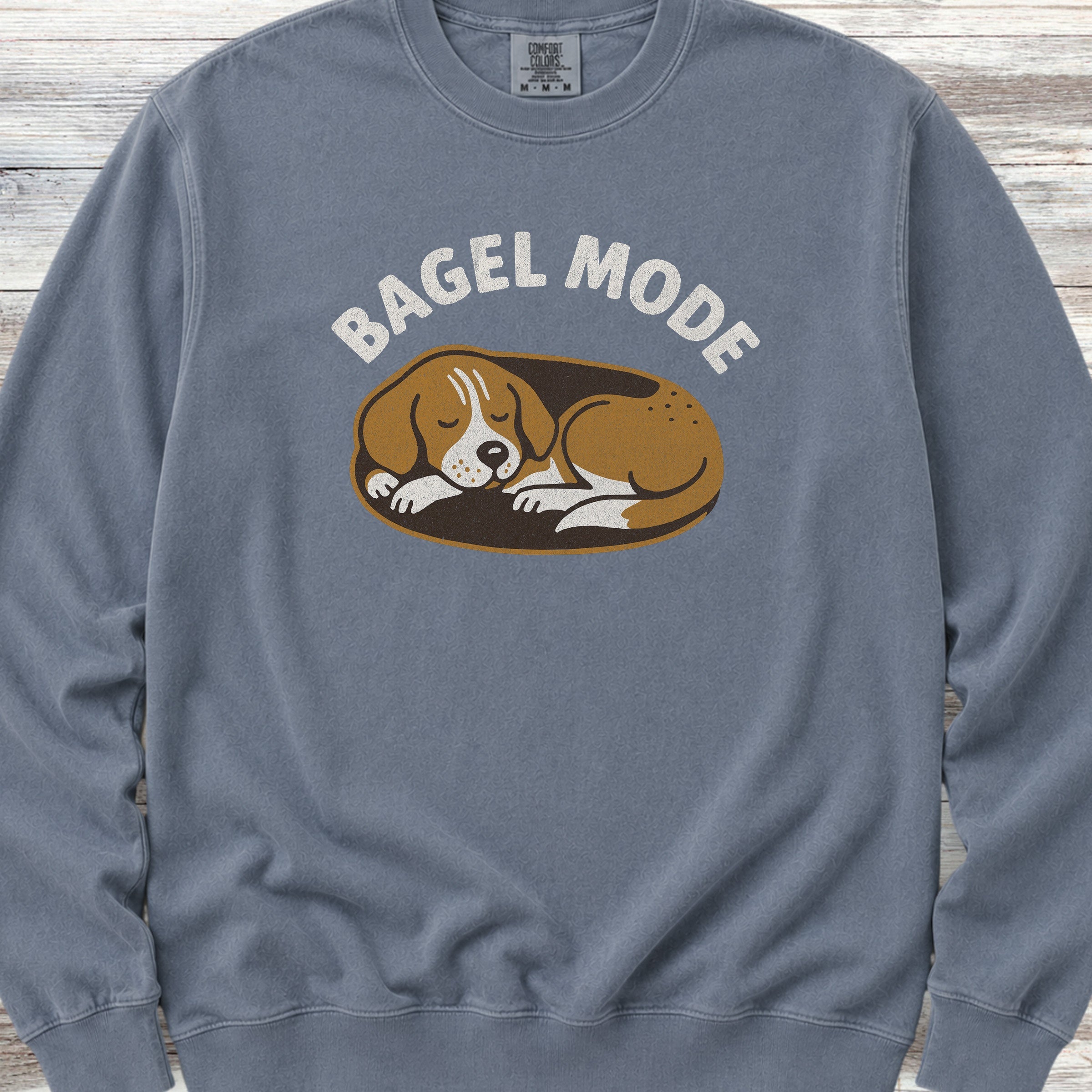 Sleeping Beagle Sweatshirt - Blue Jean