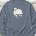 Saint Bernard Boo Sweatshirt - Blue Jean