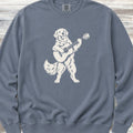 Golden Retriever Guitar Sweatshirt - Blue Jean