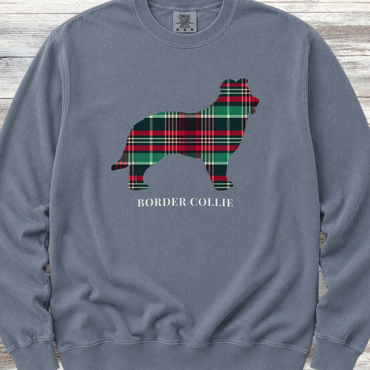 Border Collie Winter 2025 Sweatshirt - Blue Jean
