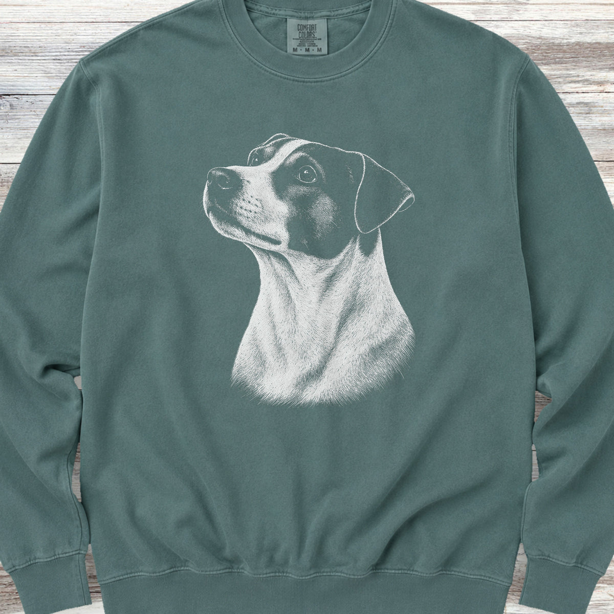 Jack Russell Loyalty Sweatshirt - Blue Spruce