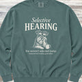 Schnauzer Selective Hearing Sweatshirt - Blue Spruce