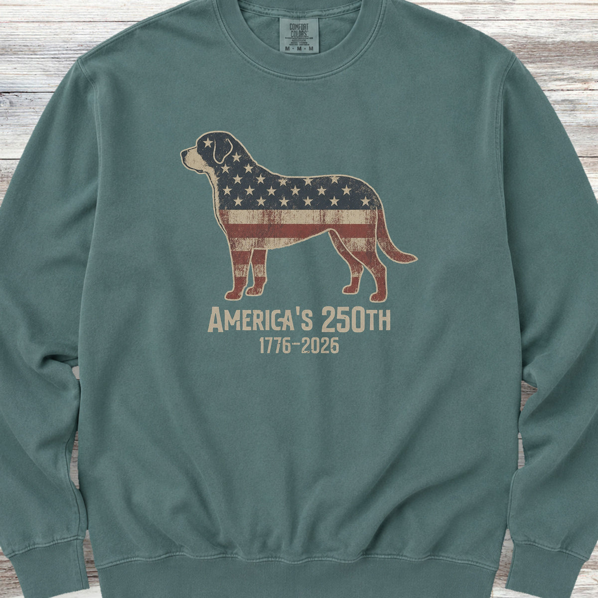 Swiss Mountain Dog 250 Sweatshirt - Blue Spruce