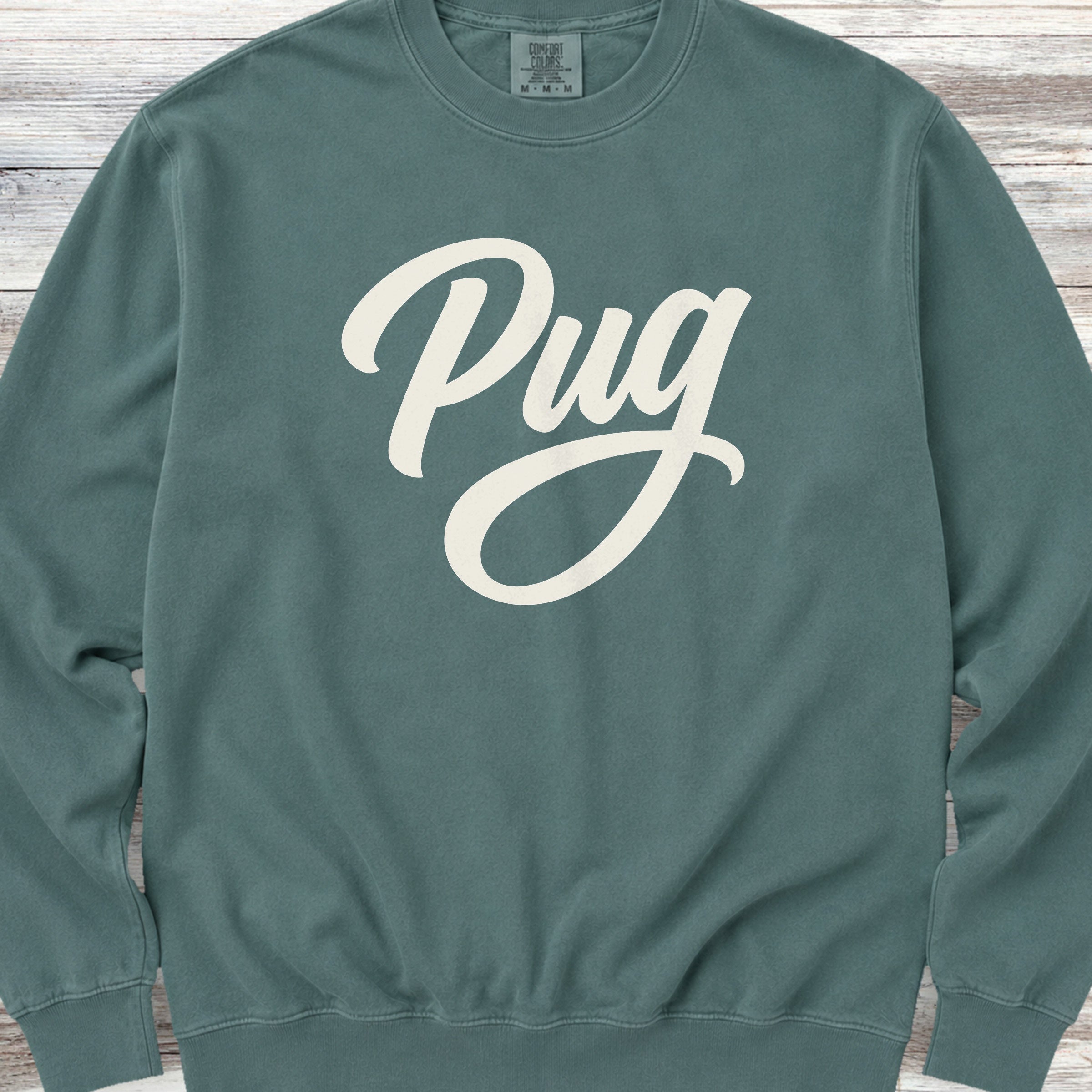 Pug Team Sweatshirt - Blue Spruce