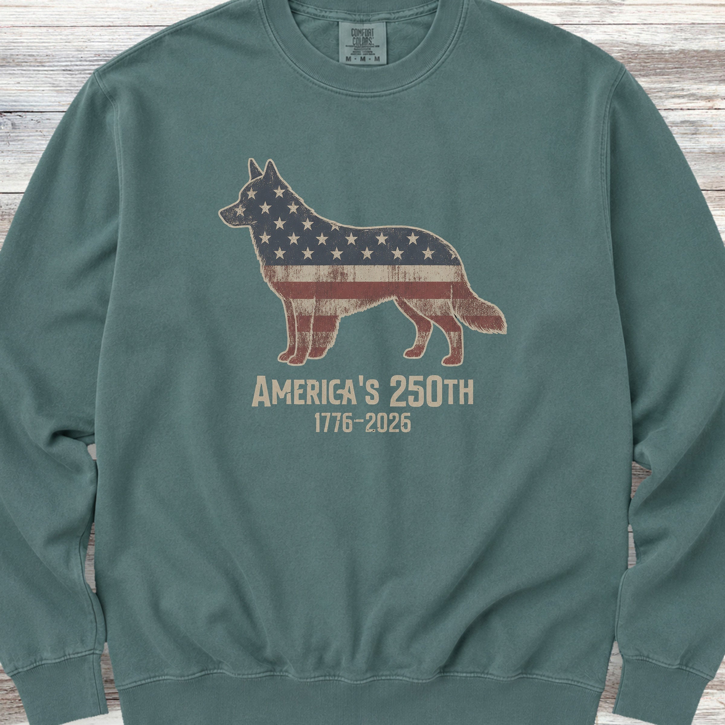 Australian Cattle Dog 250 Sweatshirt - Blue Spruce