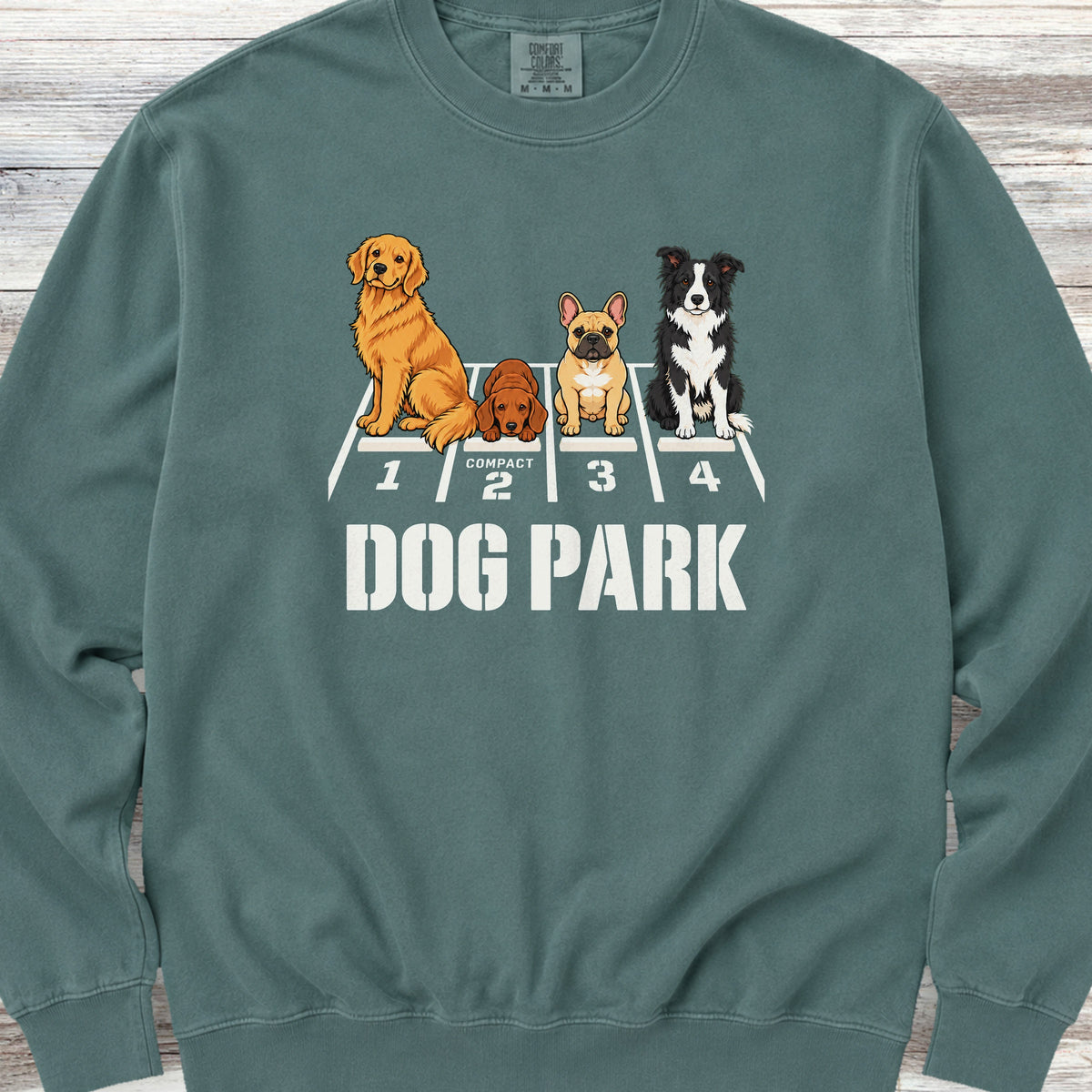 Dog Park Sweatshirt - Blue Spruce