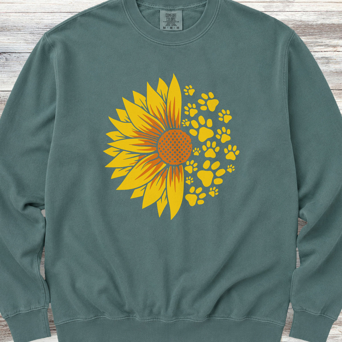 Sunflower Sweatshirt - Blue Spruce