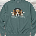Beagle Nope Sweatshirt - Blue Spruce