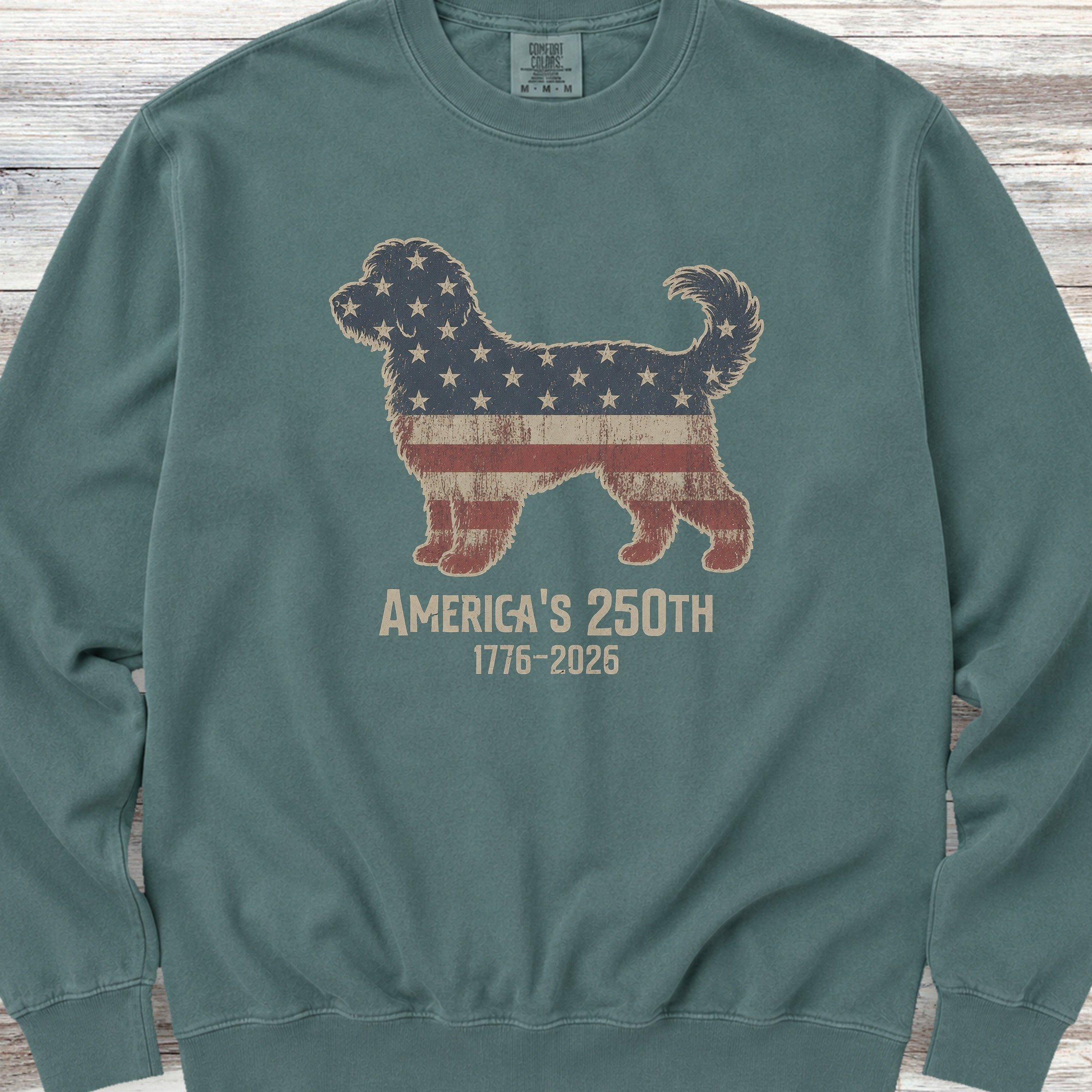 Aussiedoodle 250 Sweatshirt - Blue Spruce