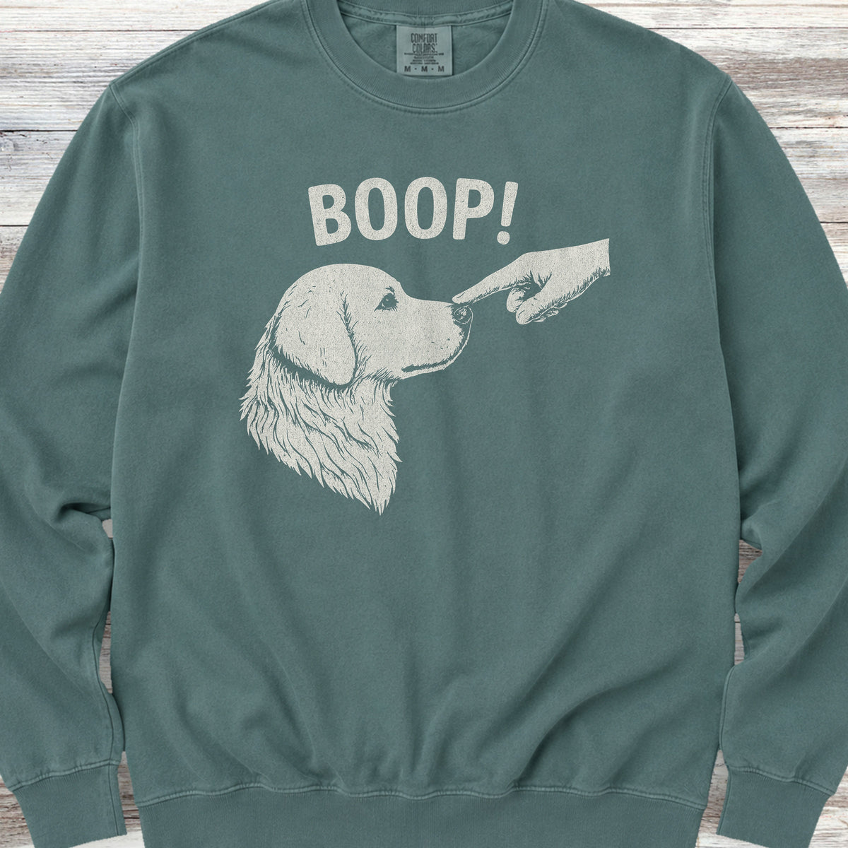 BOOP! Sweatshirt - Blue Spruce