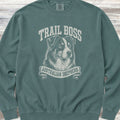 Australian Shepherd Trail Boss Sweatshirt - Blue Spruce