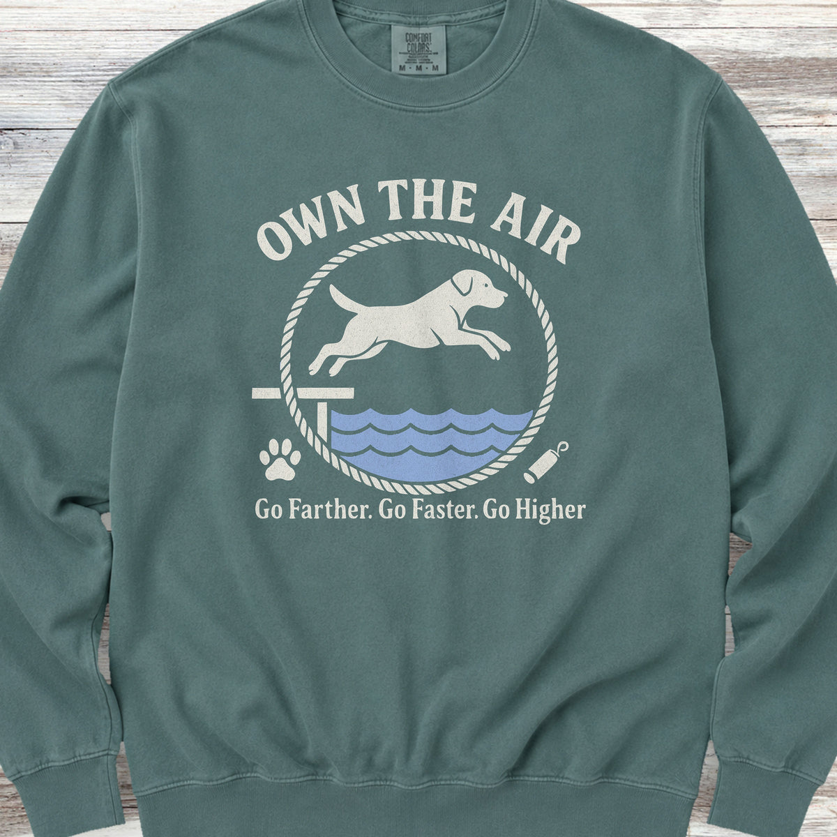 Labrador Retriever Air Sweatshirt - Blue Spruce