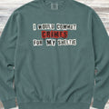 Shetland Sheepdog Crimes Sweatshirt - Blue Spruce