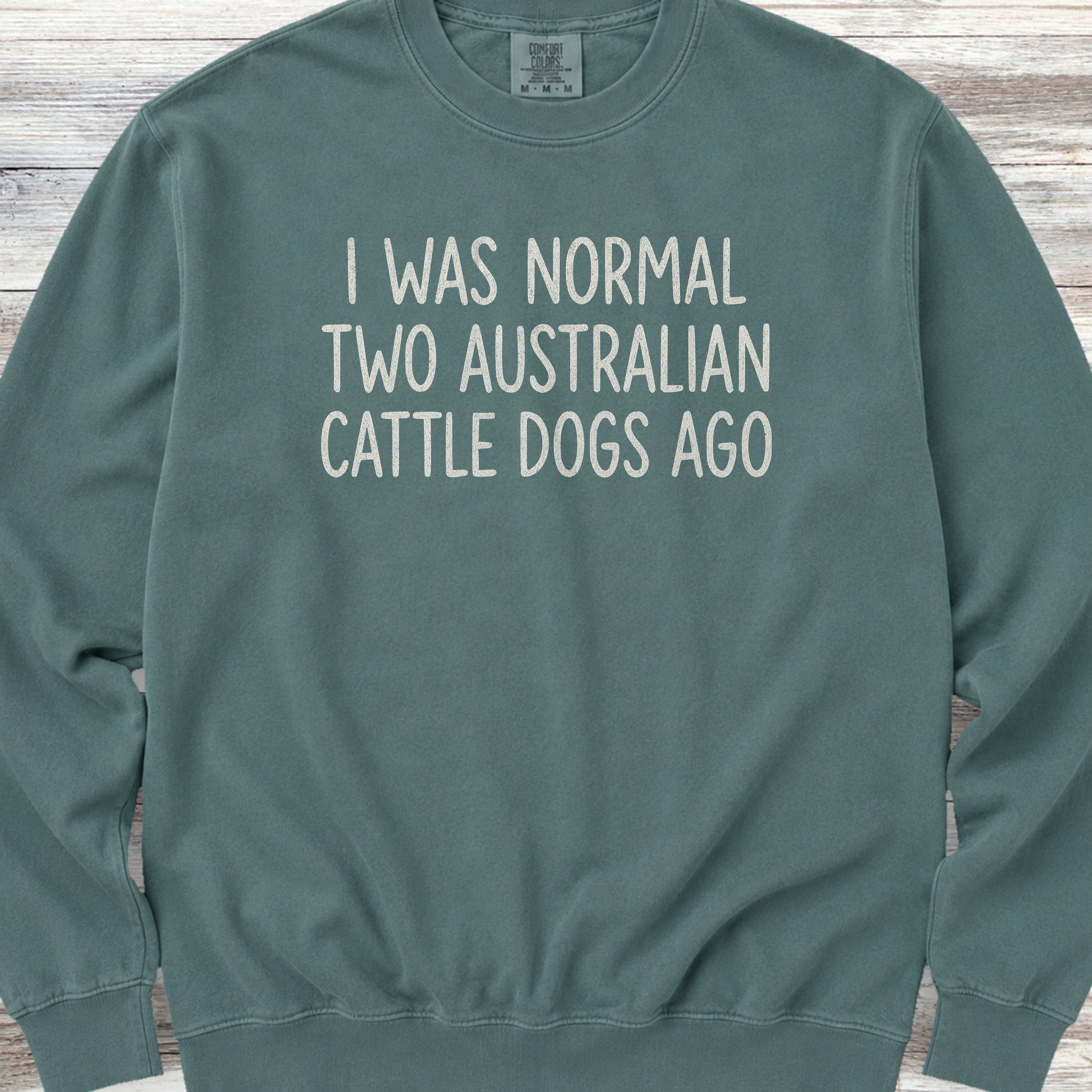 Australian Cattle Dog Normal Sweatshirt - Blue Spruce