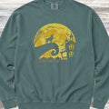 American Shepherd Halloween Moon Sweatshirt - Blue Spruce
