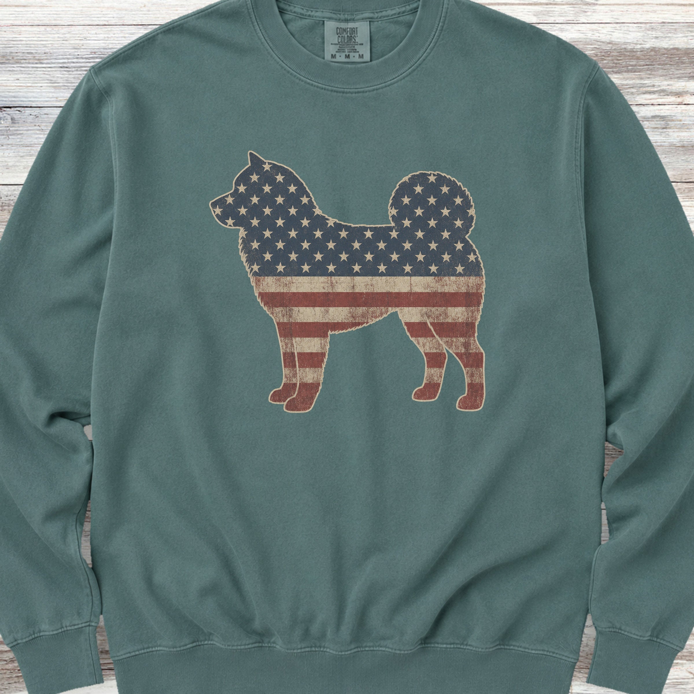 Akita Vintage USA Sweatshirt - Blue Spruce