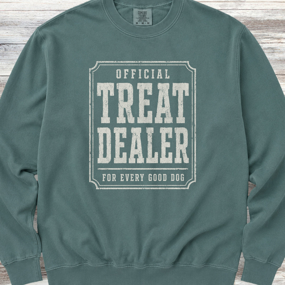 Official Treat Dealer Sweatshirt - Blue Spruce