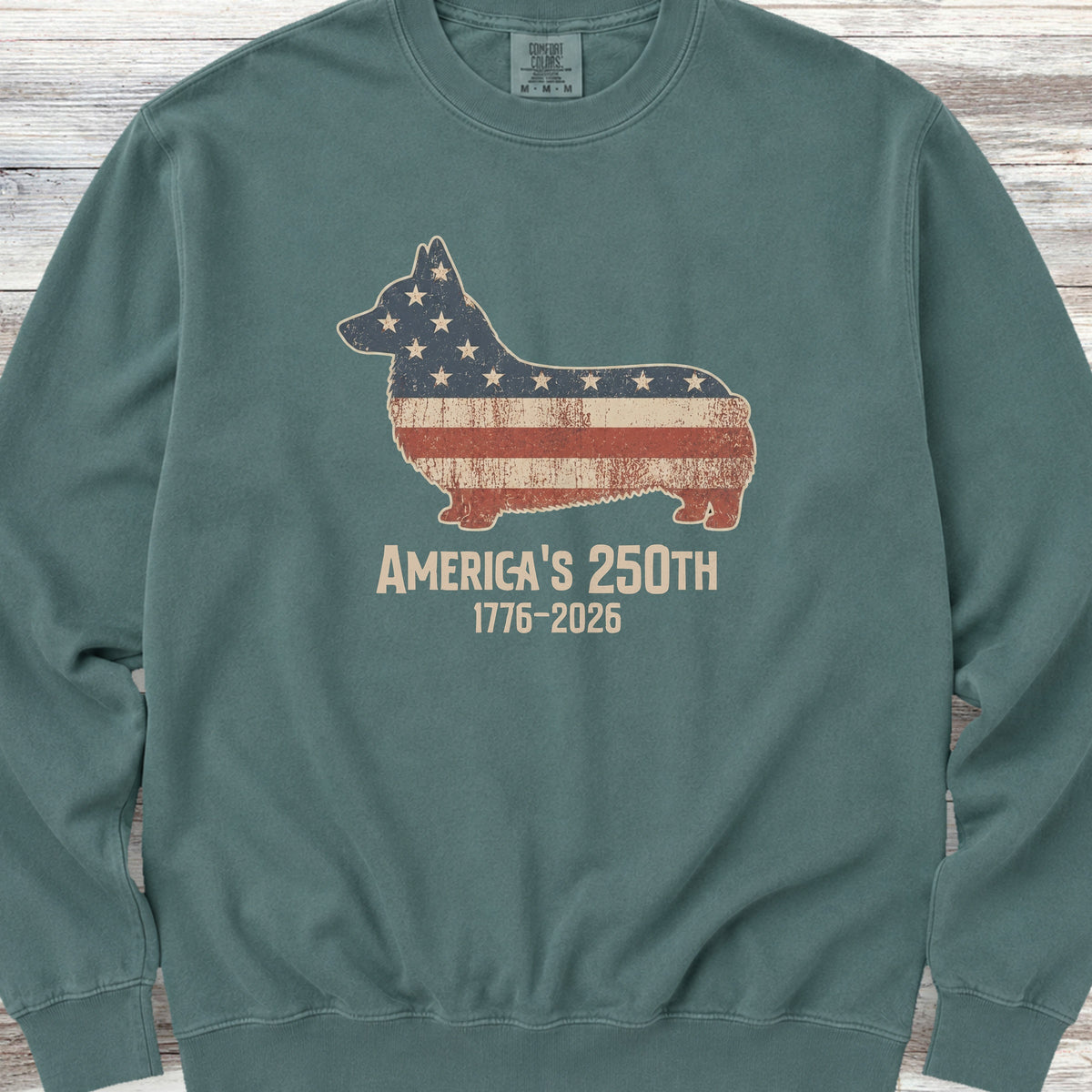 Corgi 250 Sweatshirt - Blue Spruce