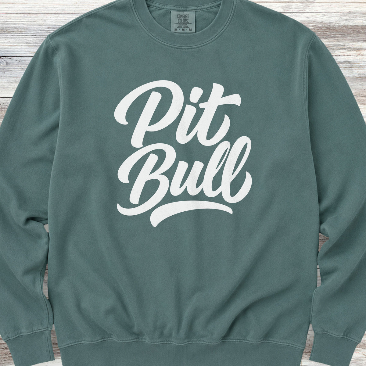 Pit Bull Team Sweatshirt - Blue Spruce