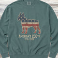 Boston Terrier 250 Sweatshirt - Blue Spruce