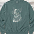 Australian Cattle Dog Loyalty Sweatshirt - Blue Spruce