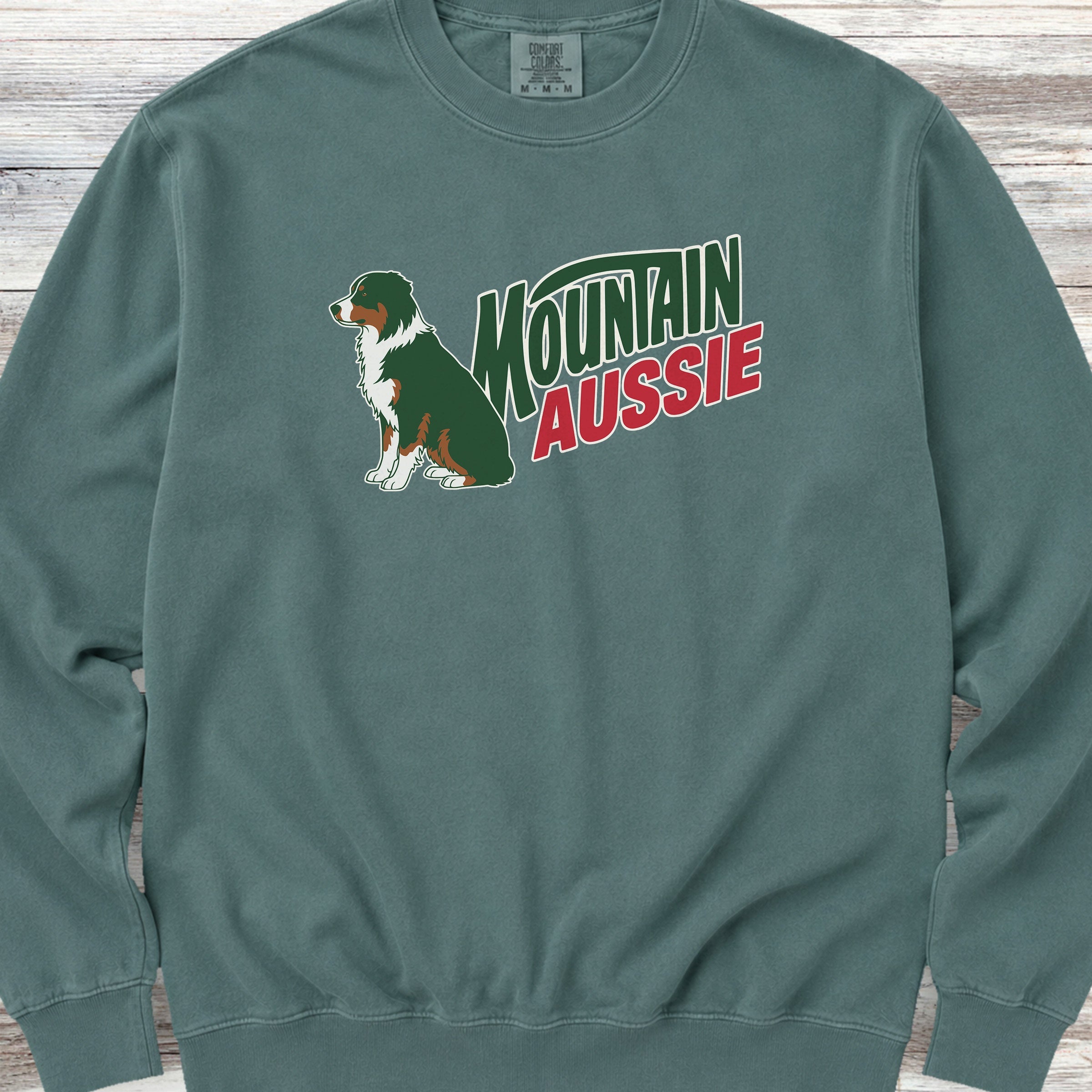 Australian Mountain Dog Sweatshirt - Blue Spruce