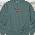 Boykin Spaniel Vintage USA Sweatshirt - Blue Spruce