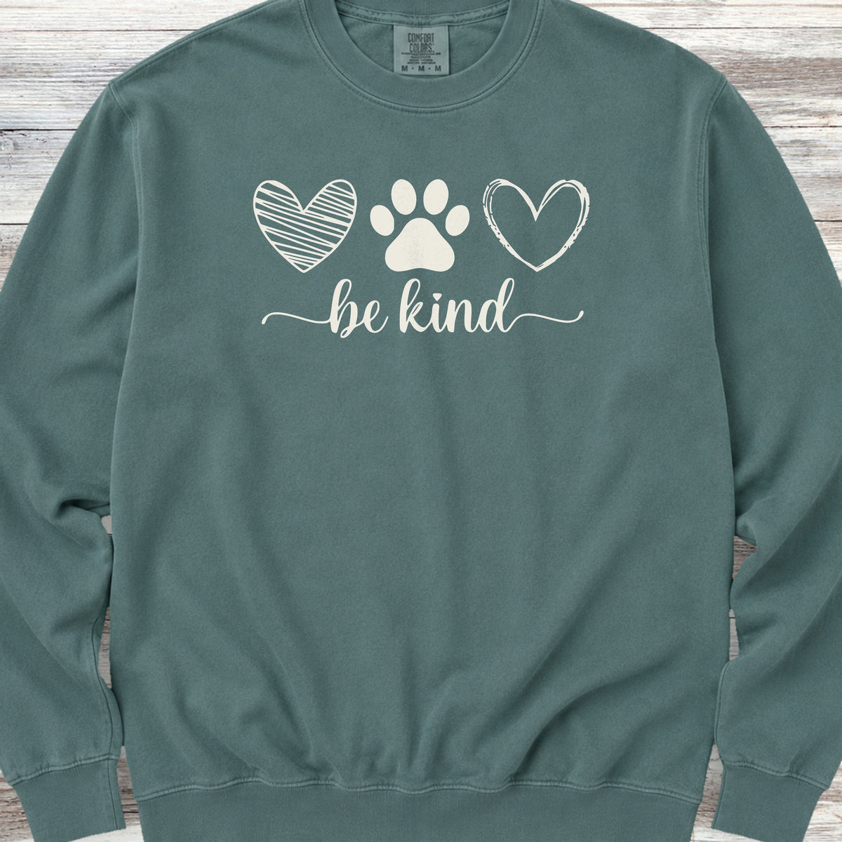 Be Kind Sweatshirt - Blue Spruce