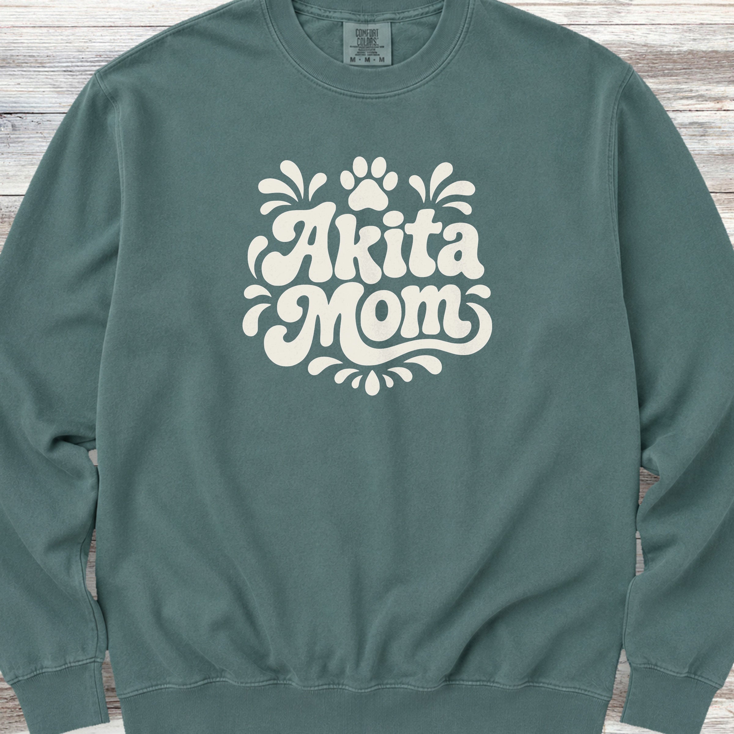 Akita Groovy Mom Sweatshirt - Blue Spruce