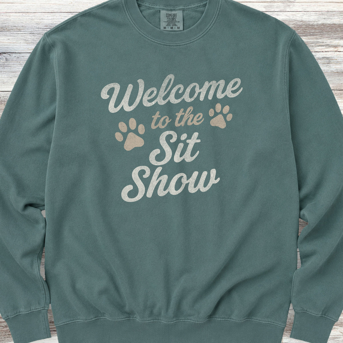 Sit Show Sweatshirt - Blue Spruce