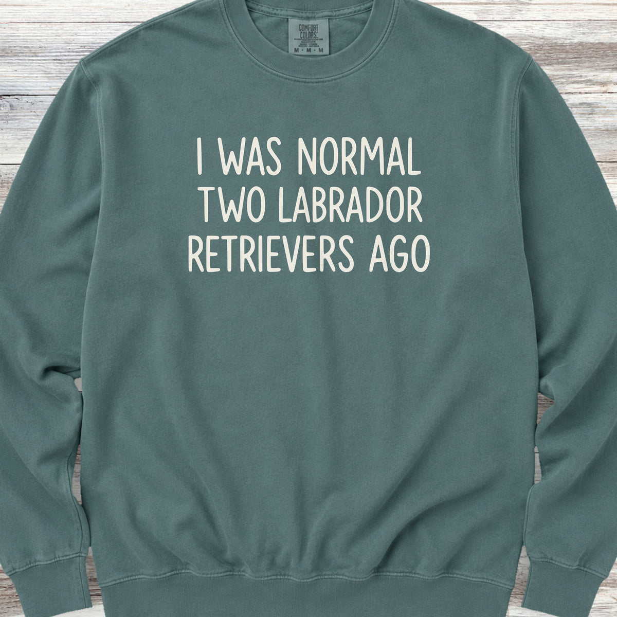 Labrador Retriever Normal Sweatshirt - Blue Spruce